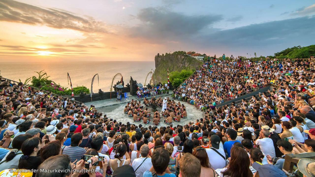 Bali Bobo Hostel Jimbaran  Exterior photo Sunset Kecak Dance